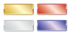 メタリック素材のグラフィックスタイル