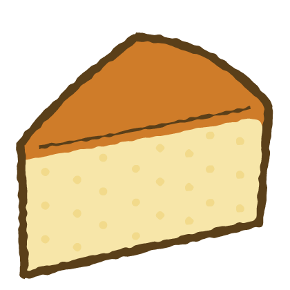 チーズケーキのイラスト スイーツ,お菓子,デザート,フリー素材,無料,ベクター,商用利用,ダウンロード